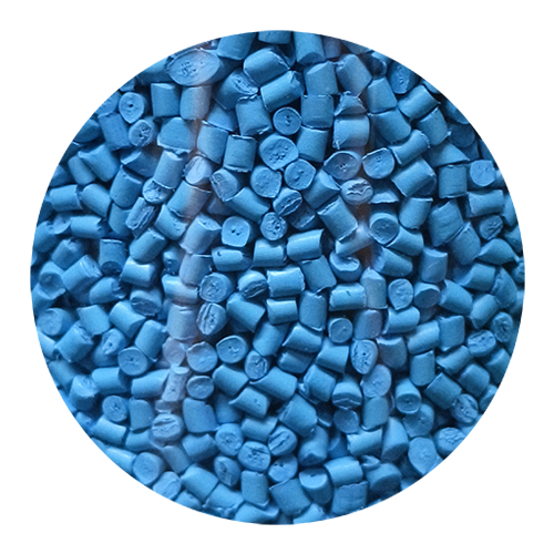 Masterbatch de color azul