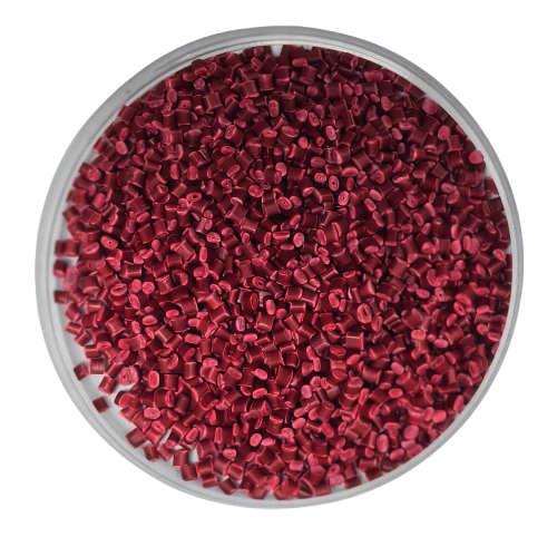 Masterbatch de color burdeos