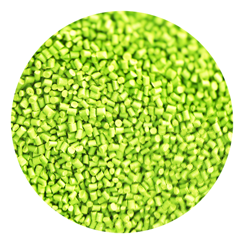 Masterbatch de color fluorescente