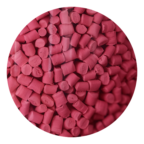 Masterbatch de color granate